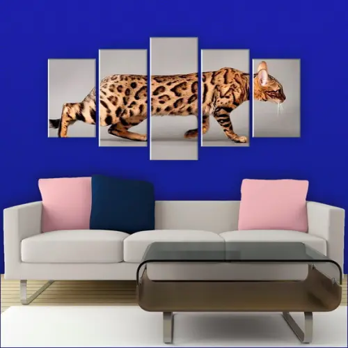Mockup Quadro Mosaico Editável Para Criação Anuncio