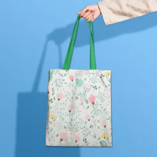 Mockup Sacola de Pano para Criação De Anúncios