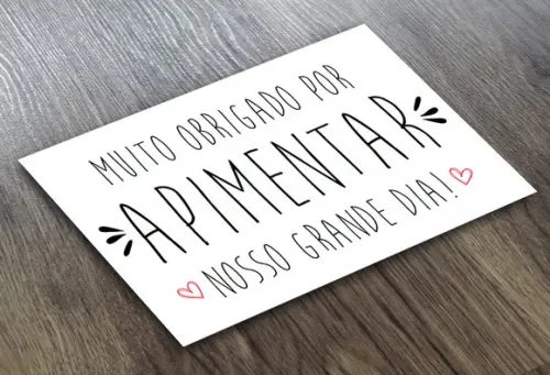 Personalizado - 200 un (100un Apimentar + 100 un Tempero)
