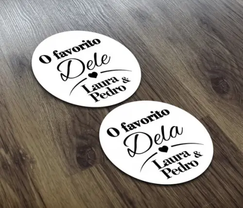 Tag 4x4cm Adesivo de Salgadinhos e Saquinhos Favoritos