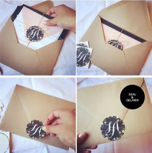 TAG ADESIVA 4x4cm INICIAIS DOS NOIVOS