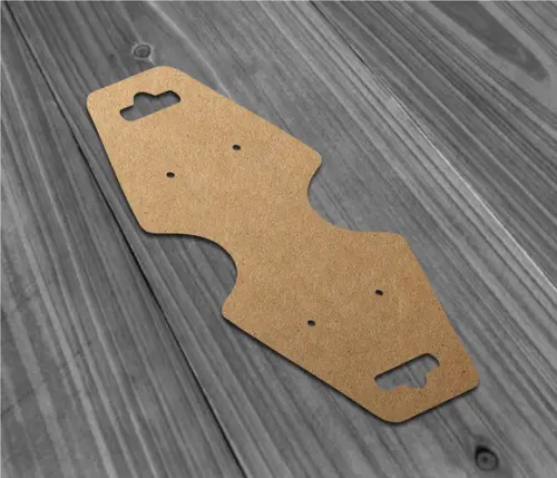 Tag Para Brinco E Colar Sem Personalização 13,x5,5cm Sim