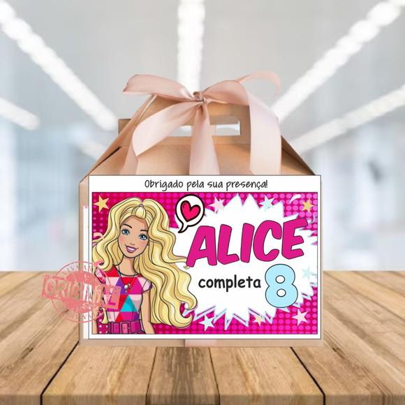 Caixa Maleta Digital Barbie- Artes Lembrancinha