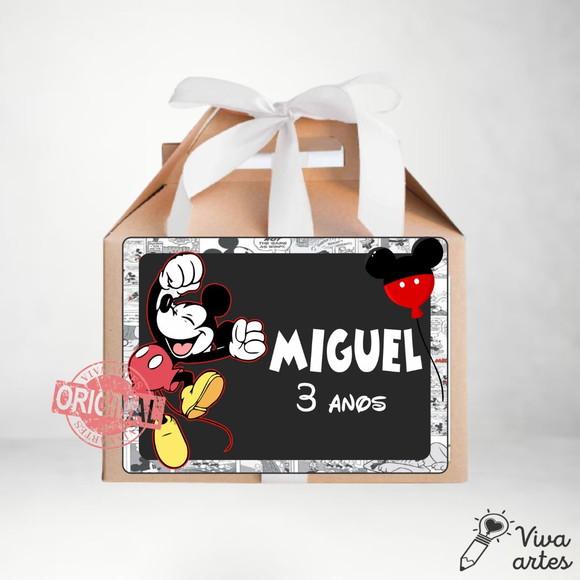 Caixa Maleta Digital Mickey Artes