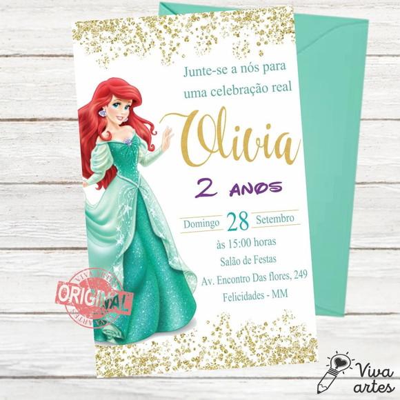 Convite Digital Ariel