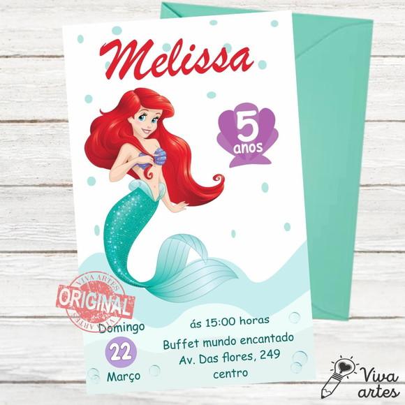 Convite Digital Ariel