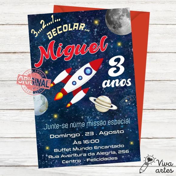 Convite Digital Astronauta