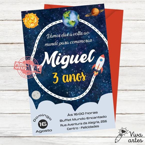 Convite Digital Astronauta