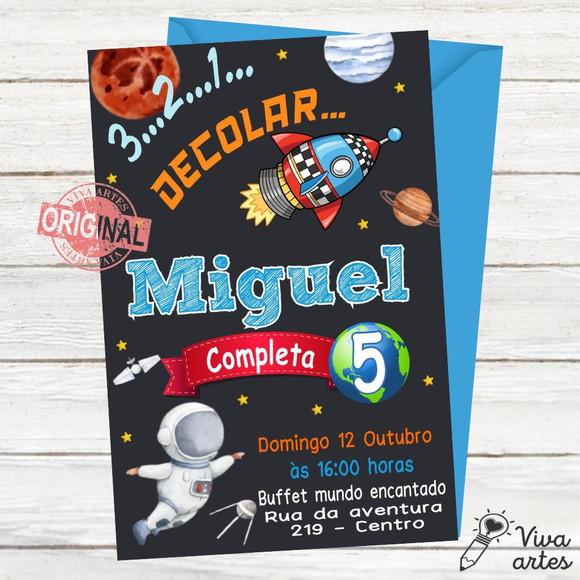 Convite Digital Astronauta