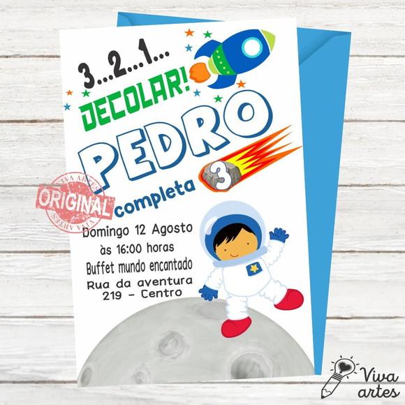 Convite Digital Astronauta
