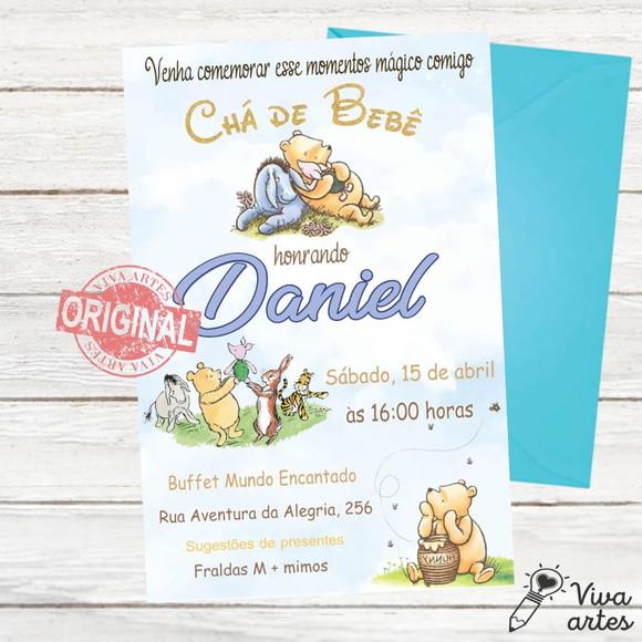 Convite Digital Chá de Bebê