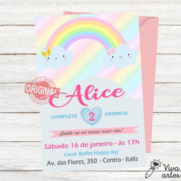 Convite Digital Chuva de Amor