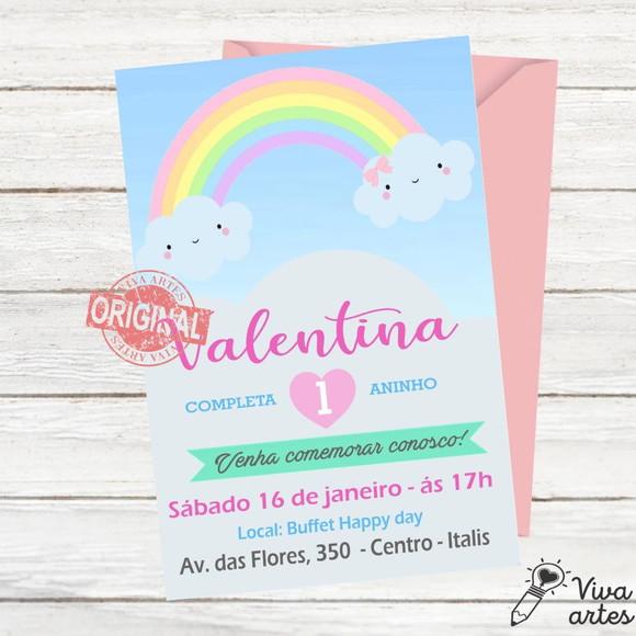 Convite Digital Chuva de Amor