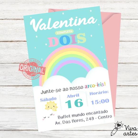Convite Digital Chuva de Amor