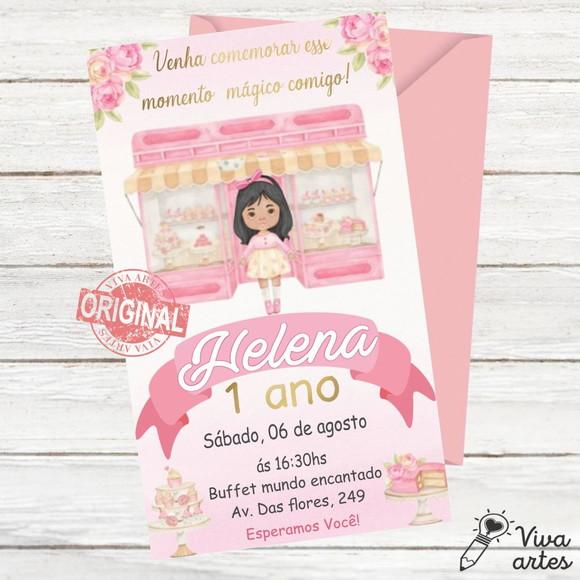 Convite Digital Confeitaria