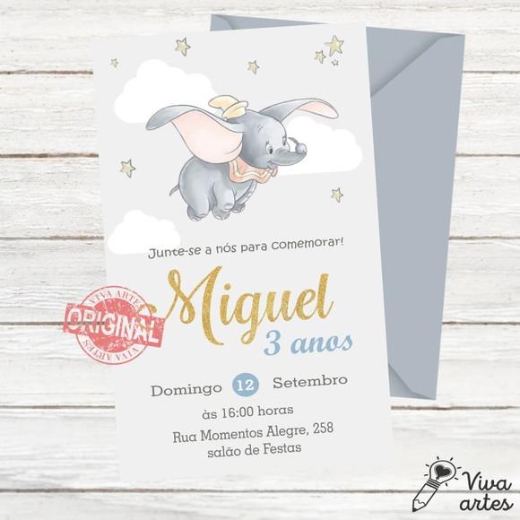 Convite Digital Dumbo