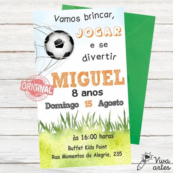 Convite Digital Futebol