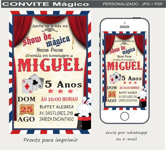 Convite Digital Mágico