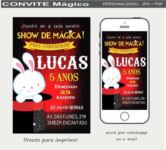 Convite Digital Mágico