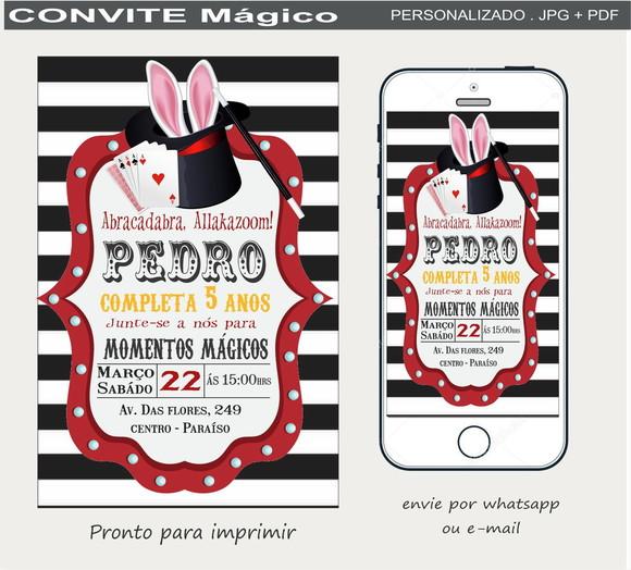 Convite Digital Mágico