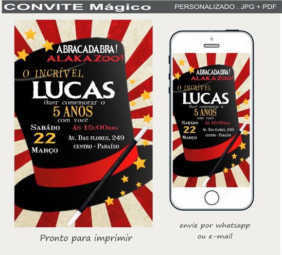 Convite Digital Mágico