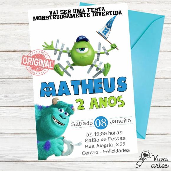 Convite Digital Monstros S.a
