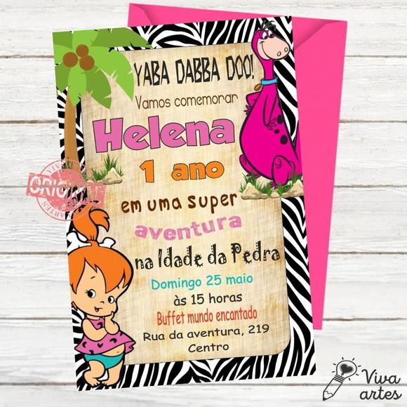 Convite Digital Pedrita e Bambam