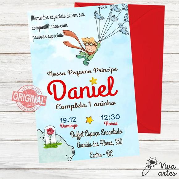 Convite Digital Pequeno Príncipe