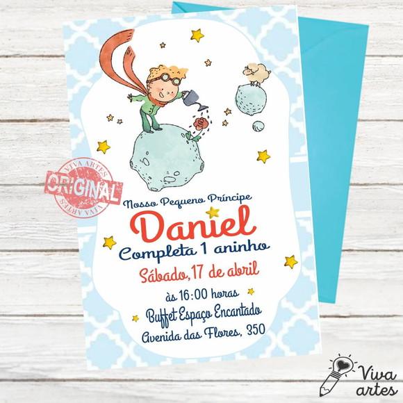 Convite Digital Pequeno Príncipe