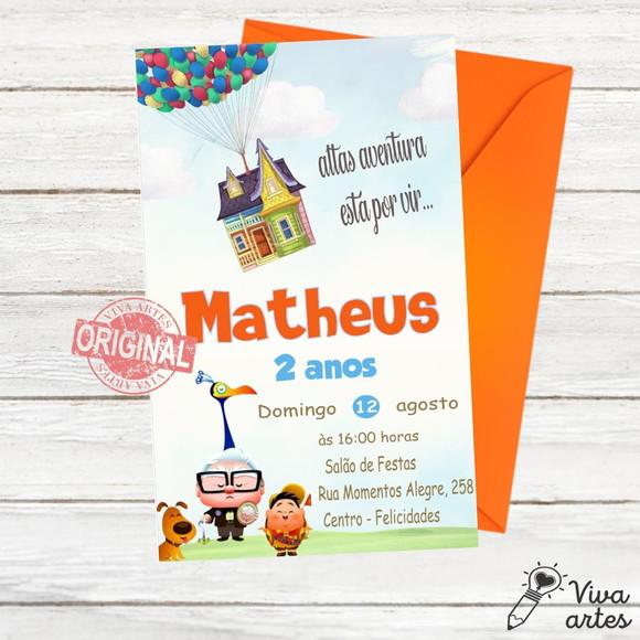 Convite Digital Up Altas Aventuras