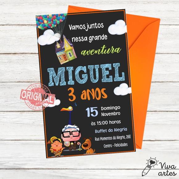 Convite Digital Up Altas Aventuras