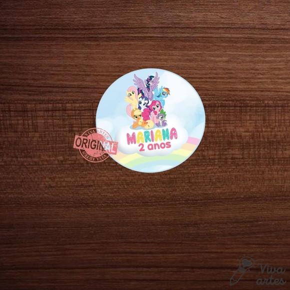 Tag Lembrancinha My Little Pony Arquivo Digital