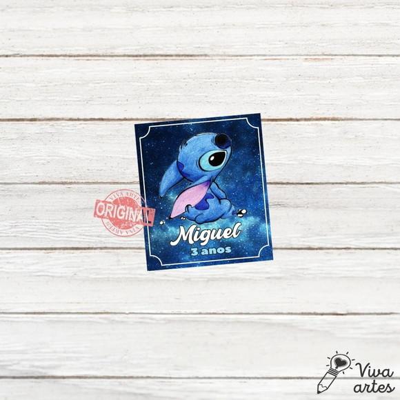 Tag Lembrancinhas Digital Lilo e Stitch