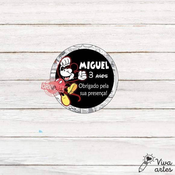 Tag Lembrancinhas Digital Mickey