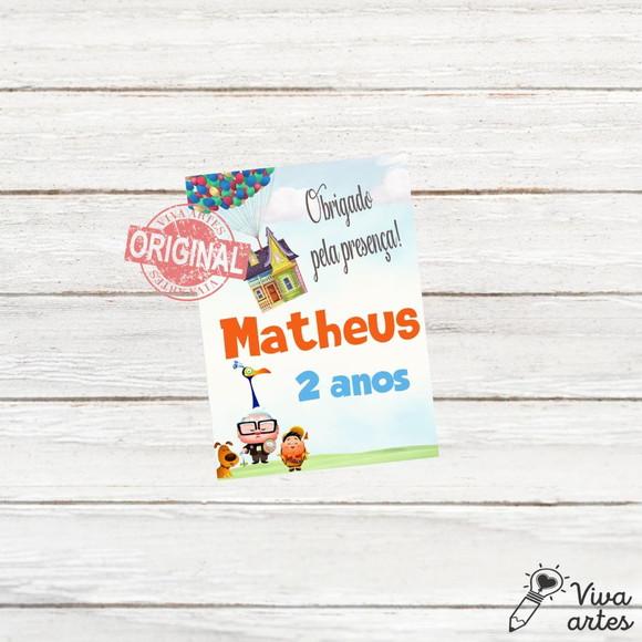Tag Lembrancinhas Digital Up Altas Aventuras