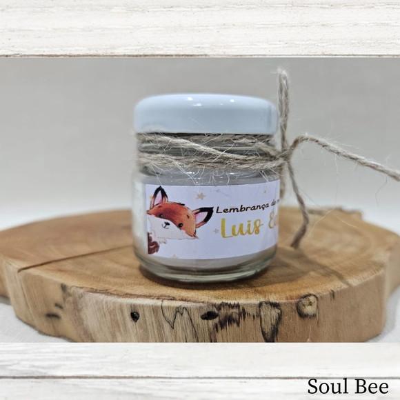 Kit de Mini Lembrancinha Maternidade Vela Perfumada