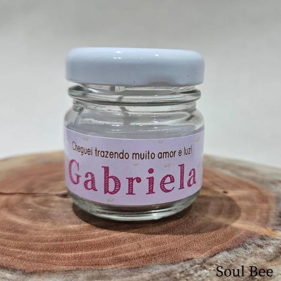 Kit de Mini Vela Perfumada Maternidade Menina