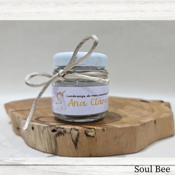 Kit de Mini Vela Perfumada Maternidade Menina