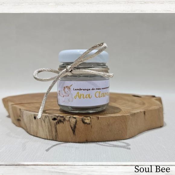 Kit de Mini Vela Perfumada Maternidade Menina