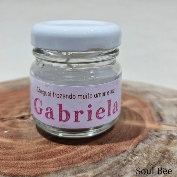 Kit de Mini Vela Perfumada Maternidade Menina