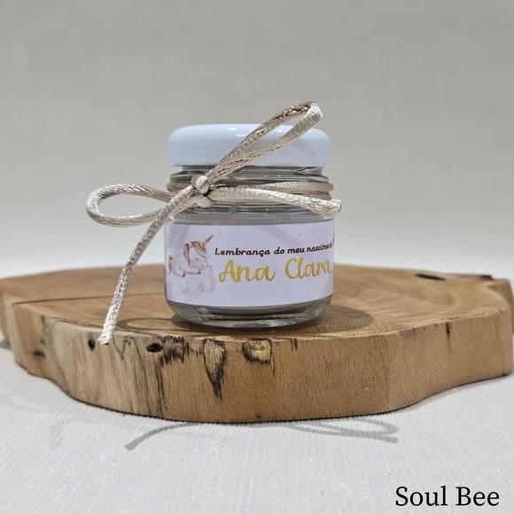 Kit de Mini Vela Perfumada Maternidade Menina