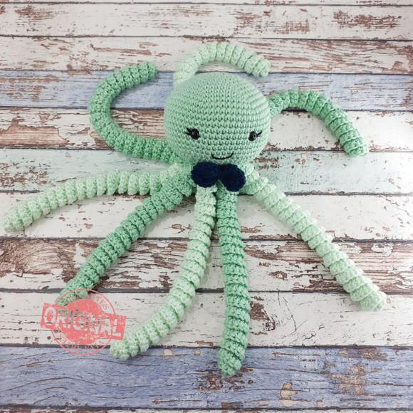 Polvo Colorido Amigurumi