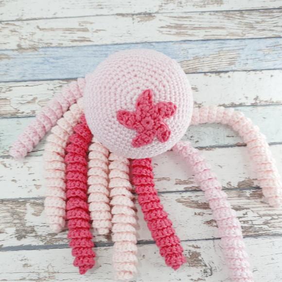 Polvo Colorido Amigurumi