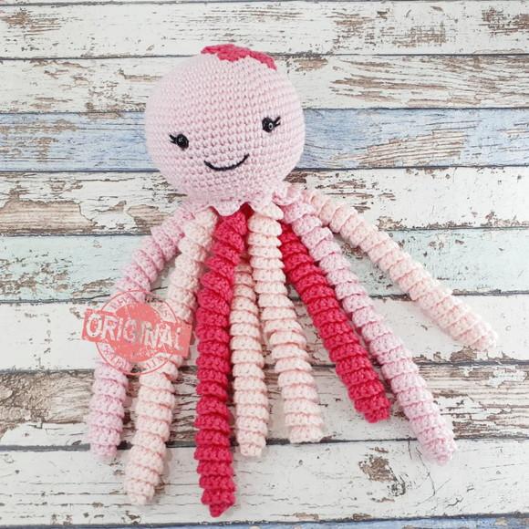 Polvo Colorido Amigurumi