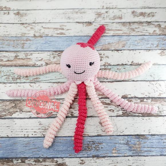 Polvo Colorido Amigurumi
