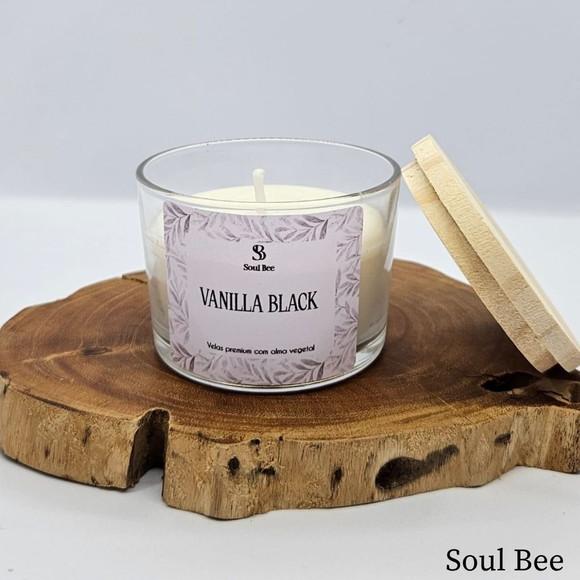 Trio de Velas Aromáticas / Bergamota, Bamboo e Vanilha Black