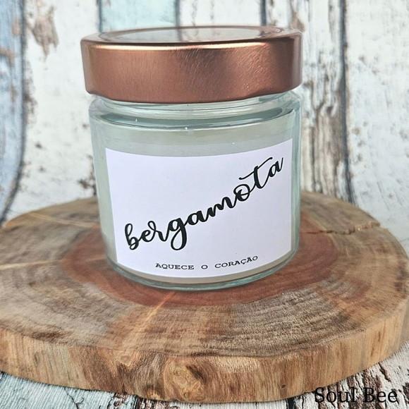 Vela Aromática Alegria Bergamota - Coleção Good Vibes