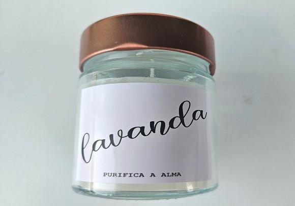 Vela Aromática Calma Lavanda - Coleção Good Vibes