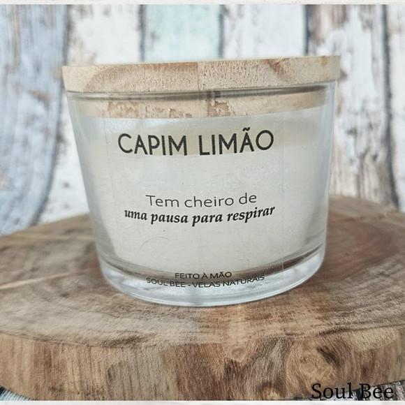 Vela Aromática Capim Limão