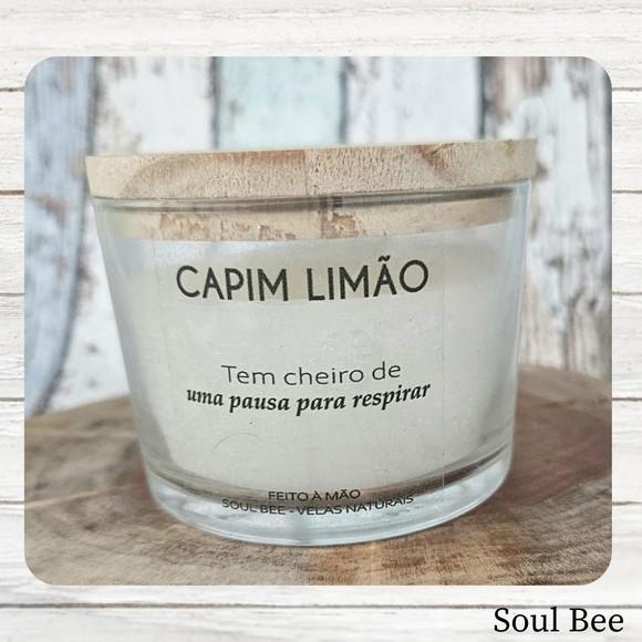 Vela Aromática Capim Limão